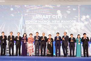 Chính thức động thổ và công bố dự án thành phố thông minh tại phía Bắc Hà Nội