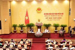 Ngày 25/10, HĐND TP Hà Nội họp phiên bất thường về công tác nhân sự