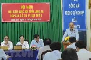 Phó Thủ tướng Trương Hòa Bình trả lời cử tri về vấn đề Biển Đông