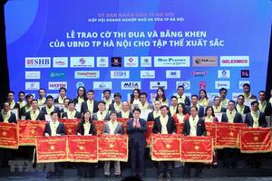 Vinh danh gần 200 doanh nghiệp Thủ đô tại Đêm Doanh nghiệp 2019