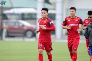 Văn Hậu hội quân, ĐT Việt Nam tập kín trước ngày đấu Malaysia