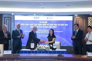 Tập đoàn FLC hợp tác với Đại học RMIT về giáo dục và đào tạo