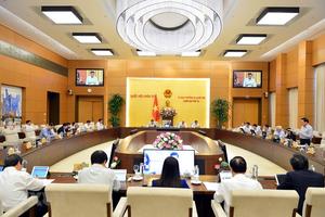 UBTVQH thông qua 3 Nghị quyết về sắp xếp đơn vị hành chính