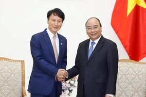 Thủ tướng tiếp Thống đốc tỉnh Kagoshima của Nhật Bản