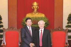 Thủ tướng Cộng hòa Dân chủ Nhân dân Lào kết thúc chuyến thăm chính thức Việt Nam