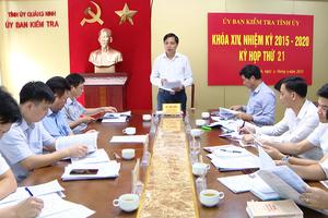 Thi hành kỷ luật 355 đảng viên và 7 tổ chức Đảng