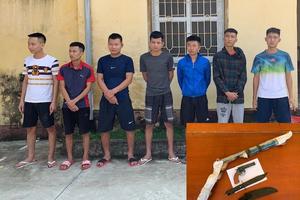 Tạm giữ 7 đối tượng