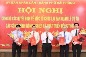 Hải Phòng: Không còn ban quản lý dự án trực thuộc sở, ngành