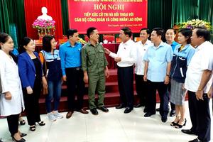 Thái Nguyên: Coi trọng công tác thanh tra, Đảng gần dân hơn