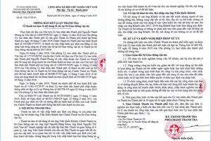 Tố cáo Chánh Thanh tra Sở “bảo kê” doanh nghiệp không có cơ sở