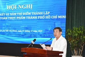 TP Hồ Chí Minh: Đề xuất thành lập Sở An toàn thực phẩm