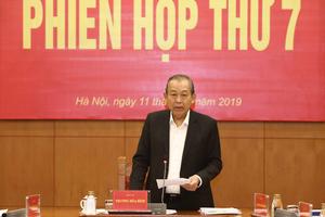 Ban Chỉ đạo Cải cách tư pháp Trung ương xem xét 4 Đề án quan trọng