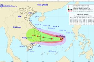 Thủ tướng Chính phủ chỉ đạo ứng phó khẩn cấp bão số 6