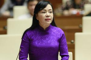 Thủ tướng trình Quốc hội miễn nhiệm Bộ trưởng Y tế Nguyễn Thị Kim Tiến