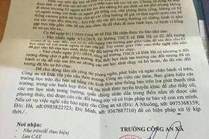 Kon Tum: Nghi vấn xuất hiện nhóm đối tượng bắt cóc trẻ em
