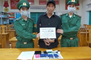 Bắt đối tượng vận chuyển ma túy qua biên giới