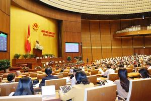 Hôm nay 26/11, Quốc hội sẽ biểu quyết 6 luật và nghị quyết
