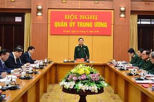 Thường vụ Quân ủy Trung ương kiểm điểm công tác lãnh đạo năm 2019