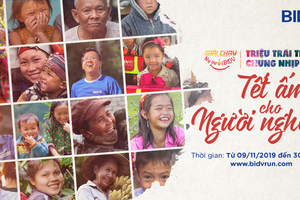 Khởi động giải chạy Nụ cười BIDV - Tết ấm cho người nghèo 