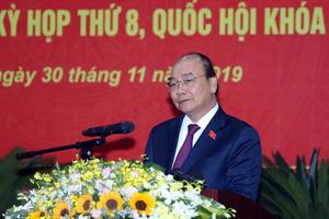 Thủ tướng Nguyễn Xuân Phúc tiếp xúc cử tri huyện Cát Hải