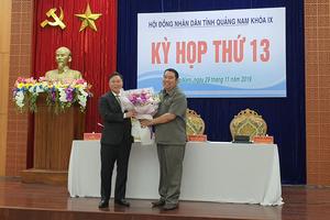 Ông Lê Trí Thanh được bầu giữ chức Chủ tịch UBND tỉnh 