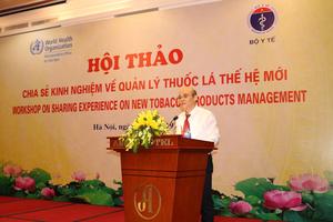 Các sản phẩm thuốc lá thế hệ mới đều gây hại tới sức khỏe con người