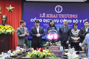 Khai trương Cổng Dịch vụ công Bộ Y tế
