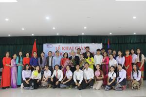 Đào tạo tiếng Việt cho gần 100 sinh viên Lào