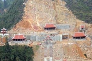 Dự án khu du lịch tâm linh Lũng Cú, Đồng Văn: Không đúng quy hoạch