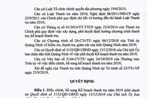 Quảng Ninh:  Thanh tra chuyên đề diện rộng về y tế