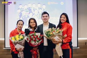 Quỹ Strong Vietnam vinh danh 3 cô gái vàng của thể thao Việt Nam