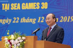 Thủ tướng gặp mặt đoàn thể thao Việt Nam dự SEA Games