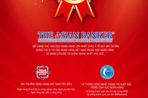 Năm 2019 - Agribank đạt nhiều giải thưởng uy tín