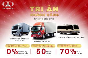 Vinamotor: Triển khai Chương trình tri ân khách hàng dịp cuối năm
