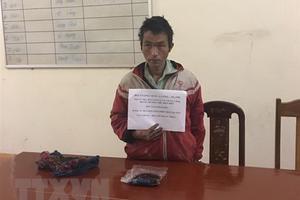 Bắt giữ 2 đối tượng mua bán, vận chuyển ma túy từ Lào về Việt Nam