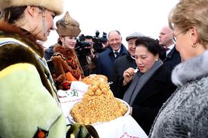 Chủ tịch Quốc hội Nguyễn Thị Kim Ngân bắt đầu thăm chính thức LB Nga