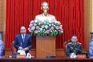 Thủ tướng Nguyễn Xuân Phúc dự Hội nghị Đảng ủy Công an Trung ương