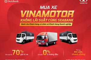 Mua xe Vinamotor không lãi suất cùng SeABank