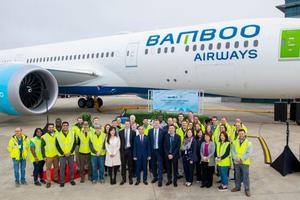 Chiêm ngưỡng nội thất Boeing 787-9 Dreamliner đầu tiên của Bamboo Airways