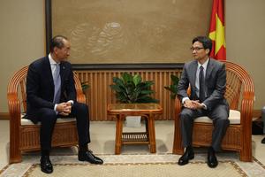 Phó Thủ tướng Vũ Đức Đam tiếp Giám đốc WHO khu vực Tây Thái Bình Dương