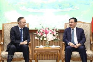 Phó Thủ tướng Vương Đình Huệ tiếp lãnh đạo doanh nghiệp