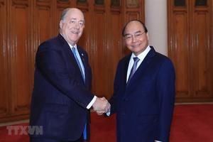 Thủ tướng Nguyễn Xuân Phúc tiếp đoàn Hội đồng Kinh doanh Hoa Kỳ