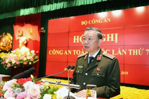 Bộ trưởng Tô Lâm: Triệt xóa bằng được các băng, nhóm tội phạm