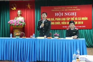 Trường Cán bộ Thanh tra tổng kết công tác năm 2019