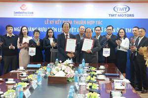 LienVietPostBank ký kết thỏa thuận hợp tác với Công ty Ô tô TMT