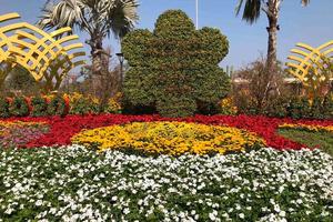 Lễ hội hoa Xuân tại Công viên Ánh sáng lớn nhất Đông Nam Á ở quận 9