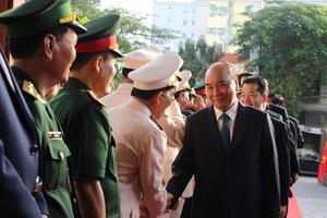 Thủ tướng chúc Tết lực lượng vũ trang và nhân dân Đà Nẵng