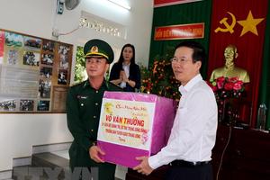 Trưởng ban Tuyên giáo Trung ương thăm, chúc Tết tại Quảng Ngãi