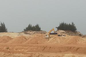 Nhiều vi phạm trong hoạt động khoáng sản tại Quảng Bình