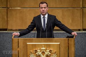 Thủ tướng Nga Medvedev trình đơn từ chức lên Tổng thống Putin